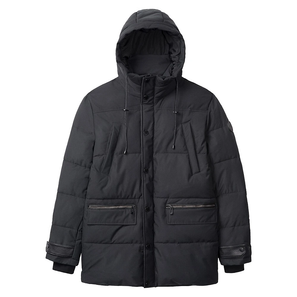 Noize Outerwear Classic-Fit Removable-Hood Puffer Jacket