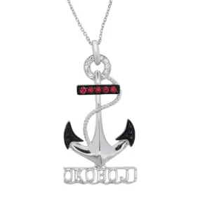 Okoboji Anchor Pendant