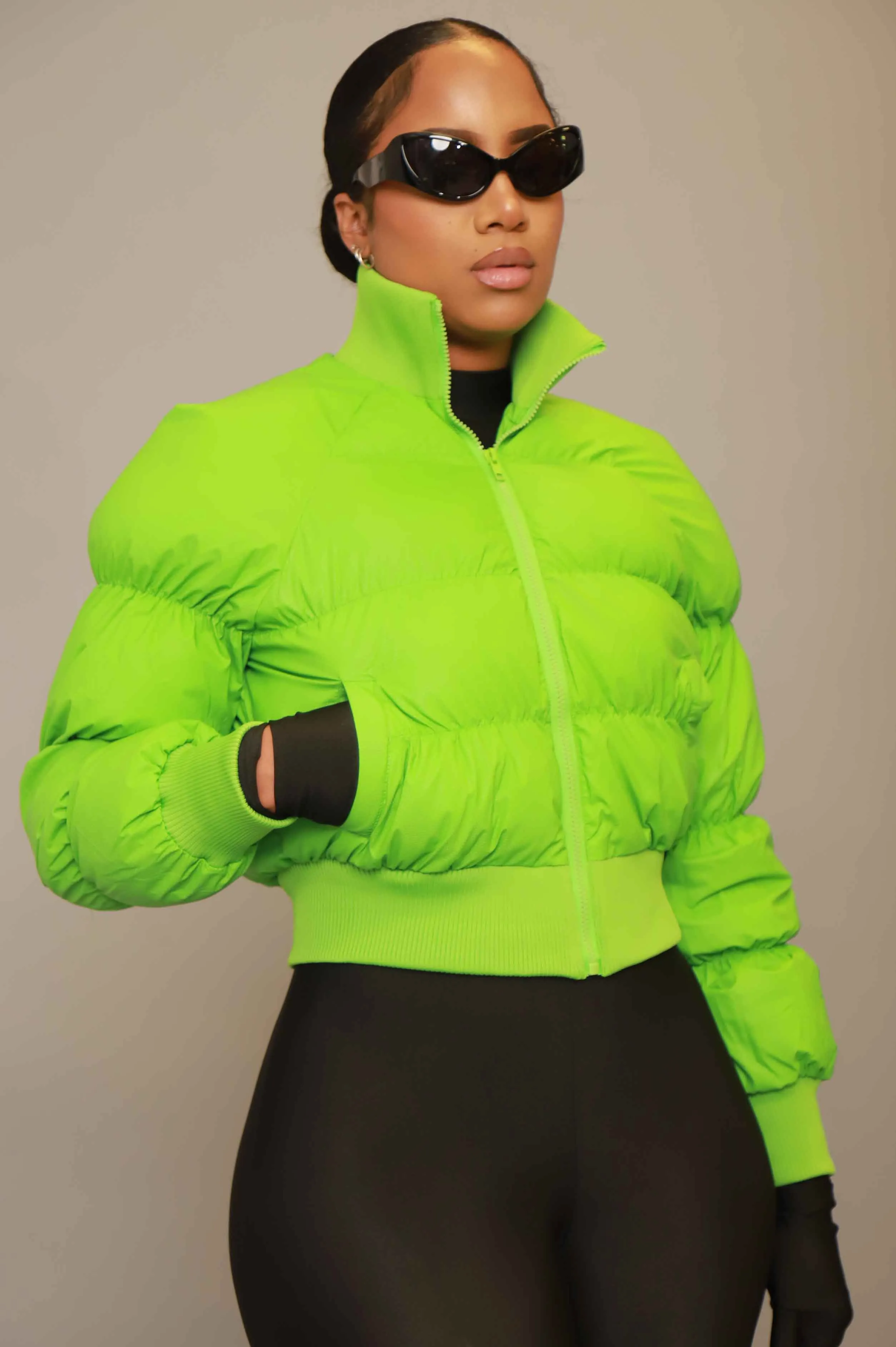 Pack Light Puffer Jacket - Apple Green