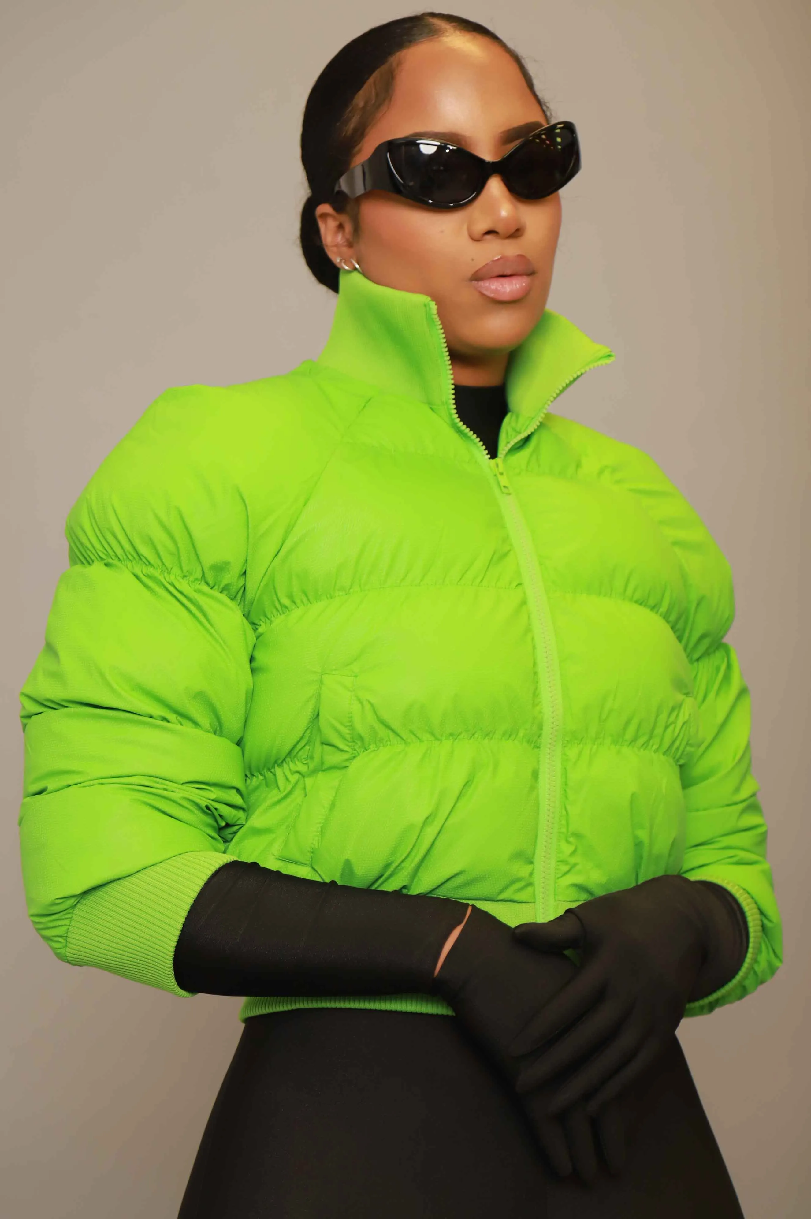 Pack Light Puffer Jacket - Apple Green