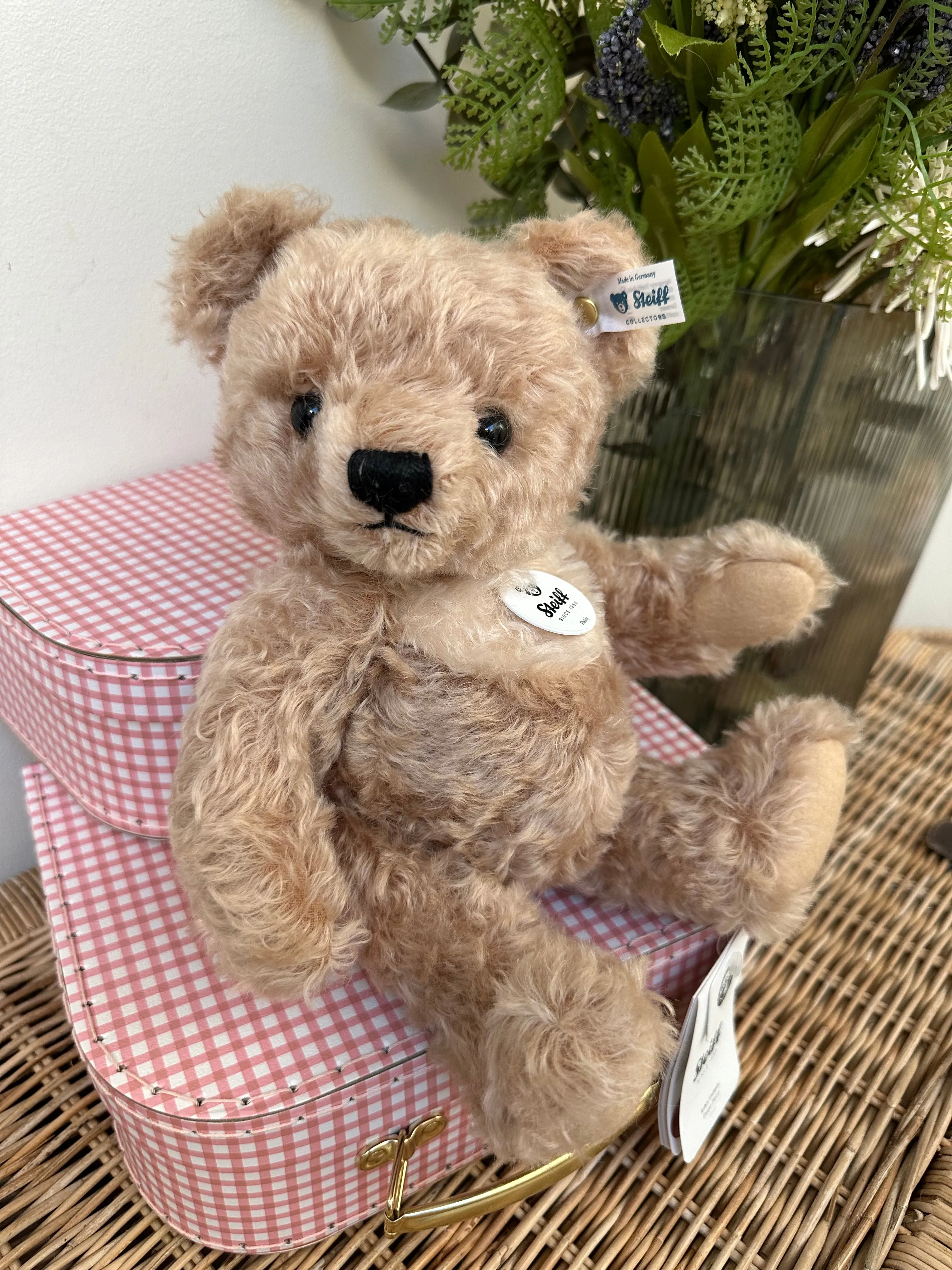 Paddy Steiff Light Brown 28cm Mohair Collectable Teddy Bear