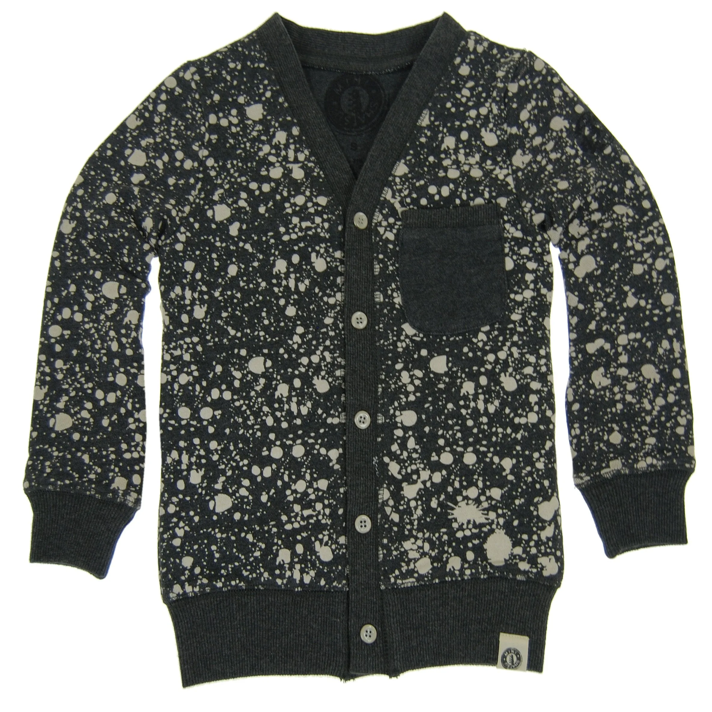 Paint Splatter Cardigan by: Mini Shatsu