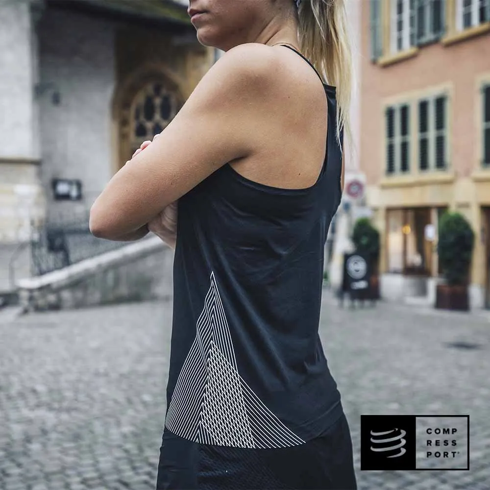 Performance Singlet Mujer Black