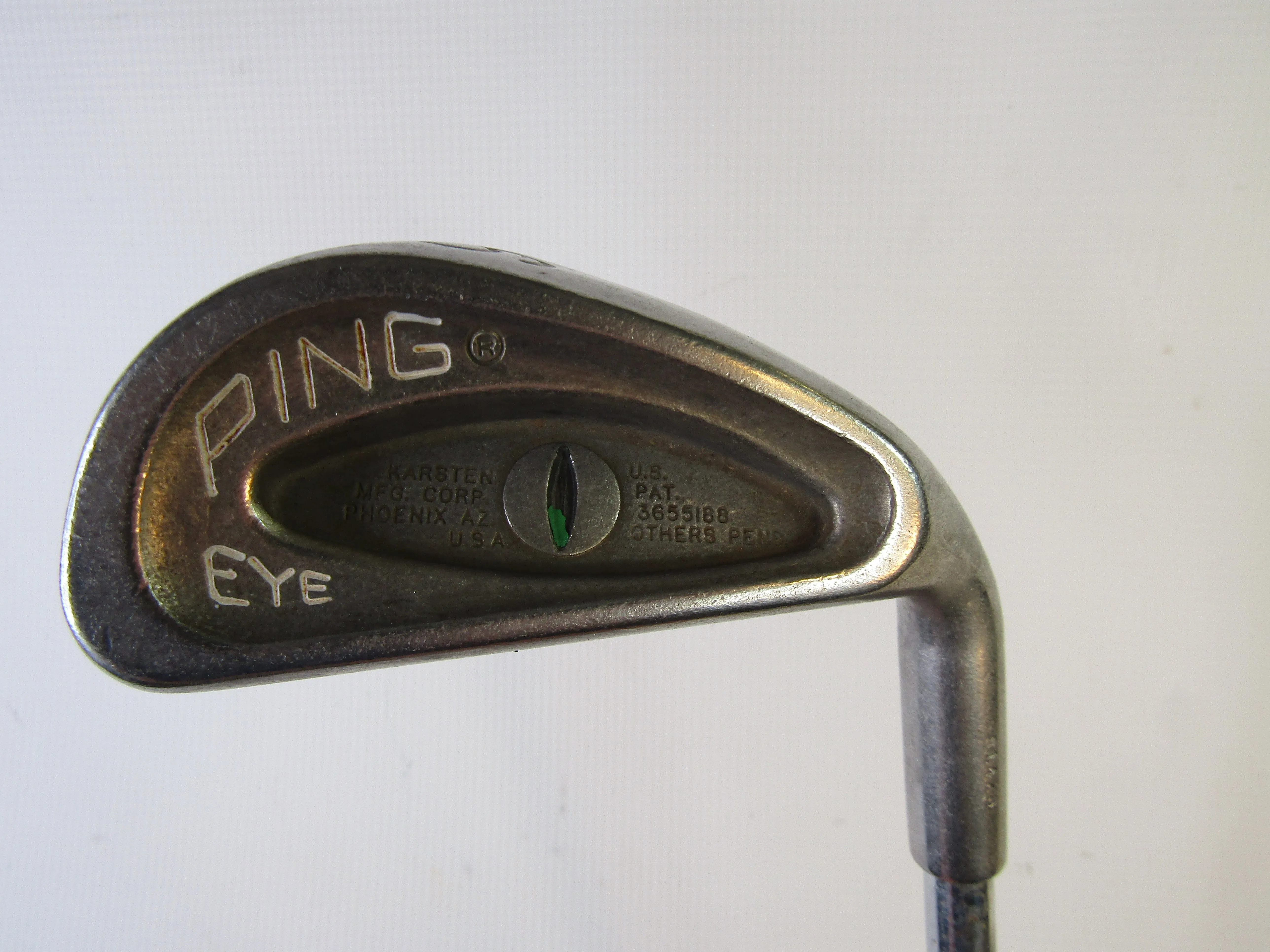 Ping Eye Green Dot #6 Iron Stiff Flex Steel Shaft Men's Right Hand