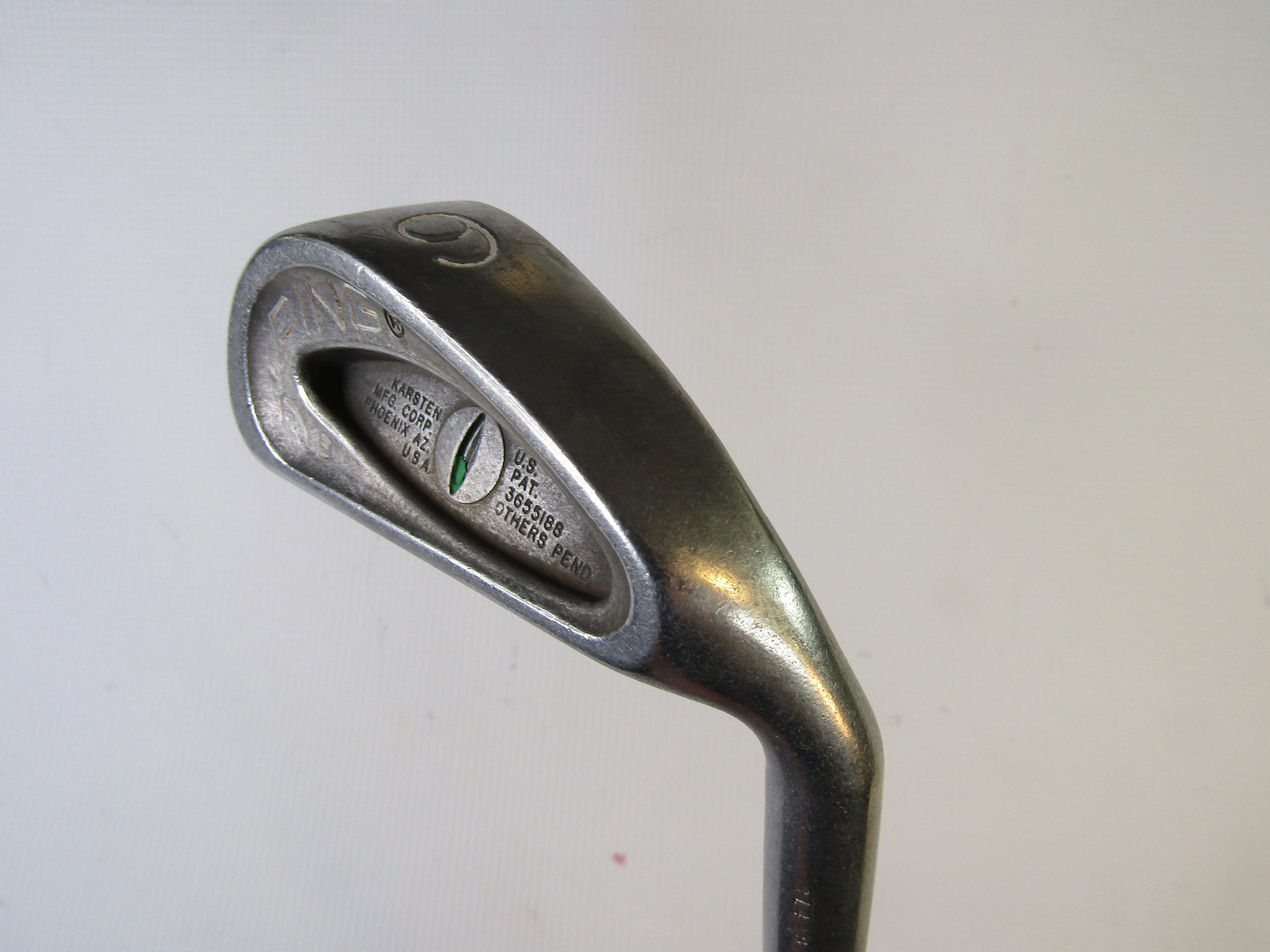 Ping Eye Green Dot #6 Iron Stiff Flex Steel Shaft Men's Right Hand