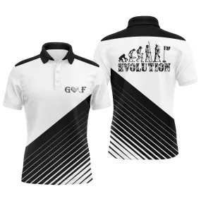 Polo Shirt, Cadeau Humour Golfeur, Evolution Golfer - CT06022322