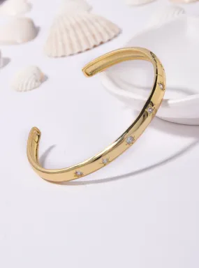 Rigel Star Cuff Bangle