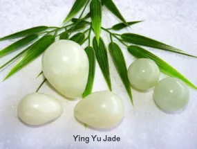 Sale-Womens Wellness Sale - Genuine Natural Chinese Jade Yoni Eggs Set and Pair Ben Wa Balls-Undrilled