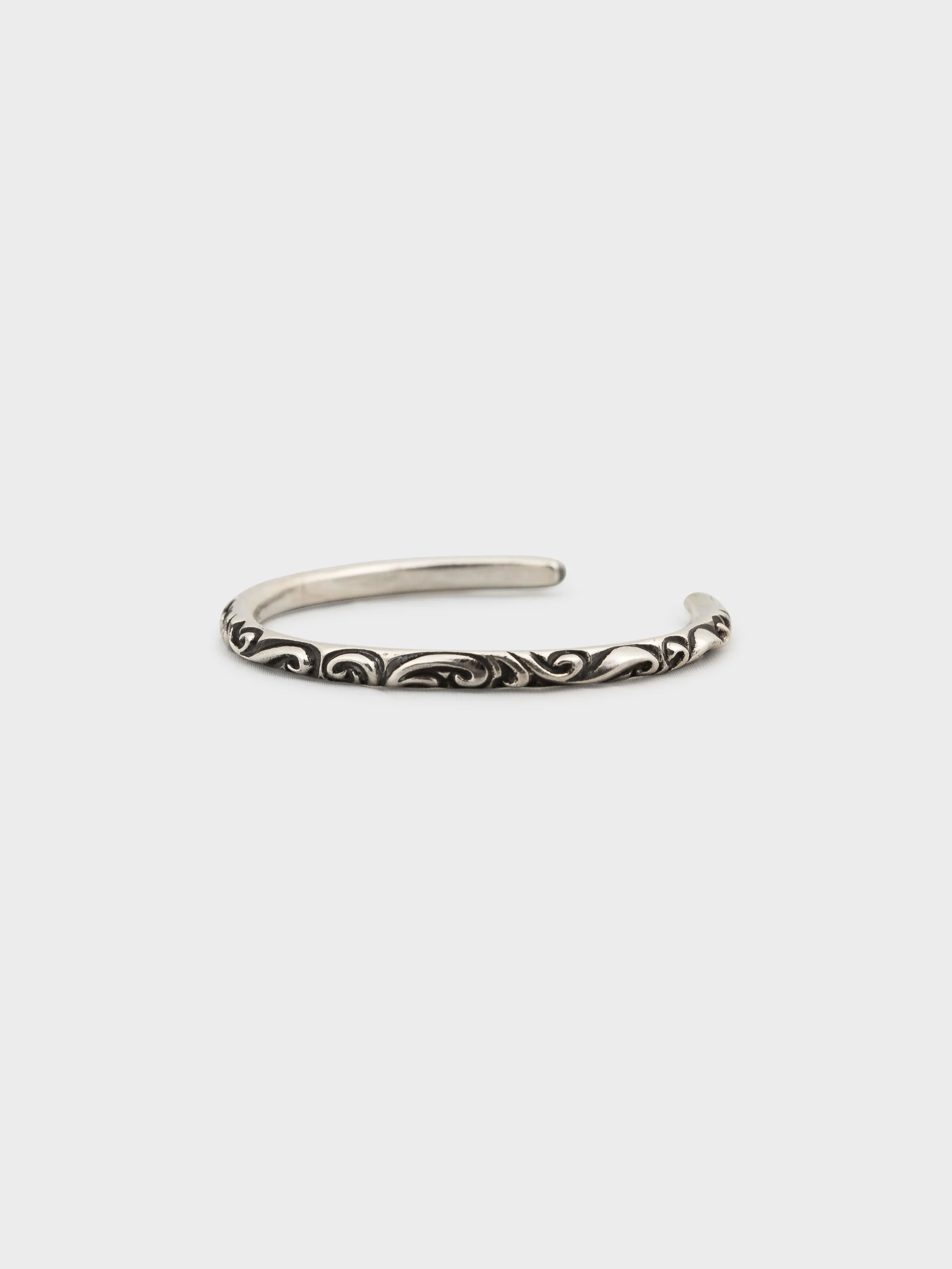 Scroll Bangle Bracelet