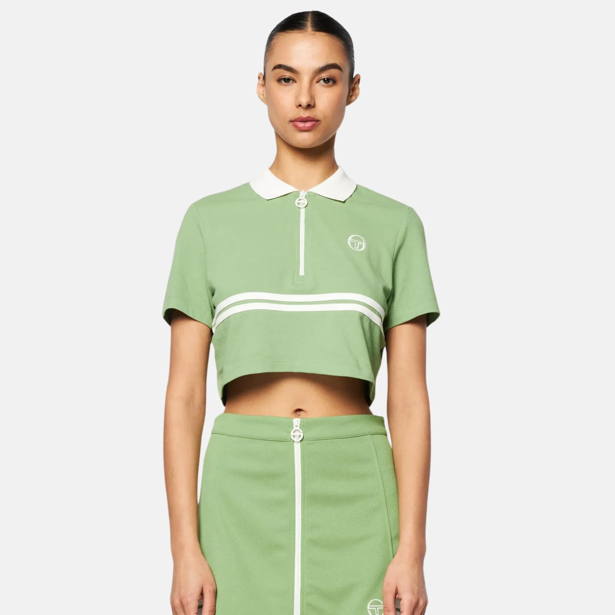 Sergio Tacchini Women's Miss Supermac Jade Green Polo