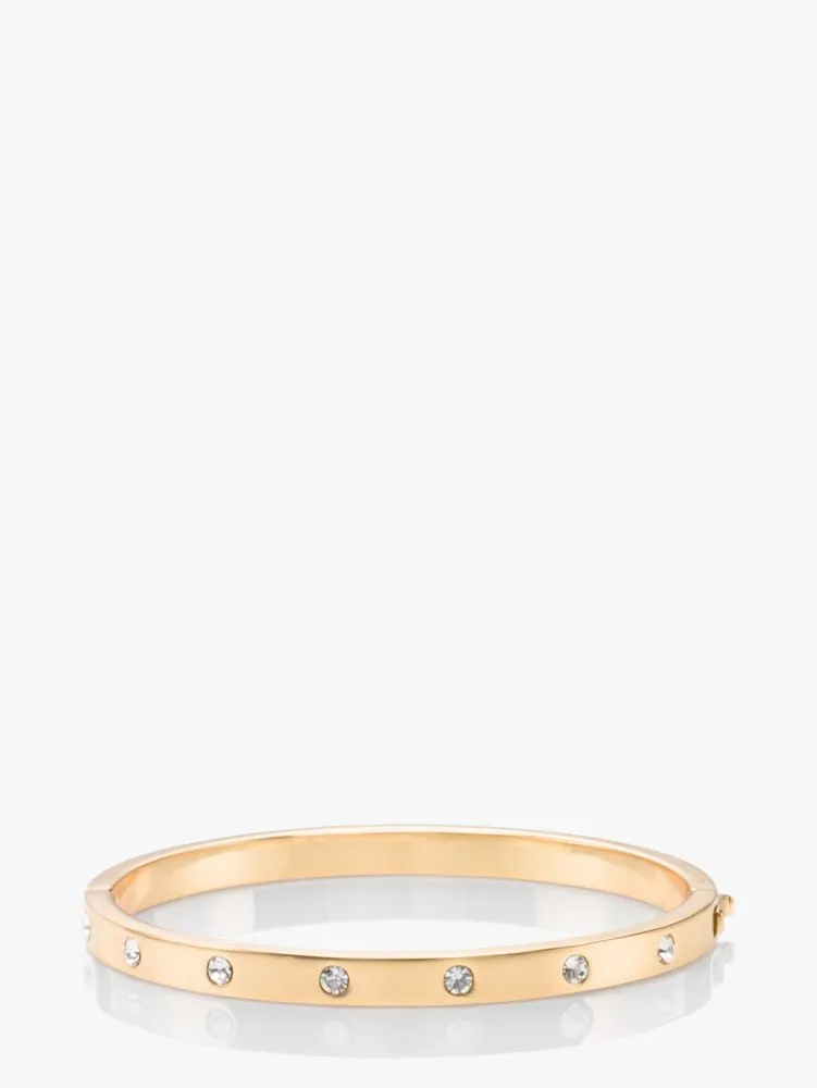 Set In Stone Hinged Bangle | Kate Spade GB