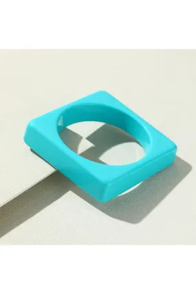 SO EDGY BANGLE TURQUOISE