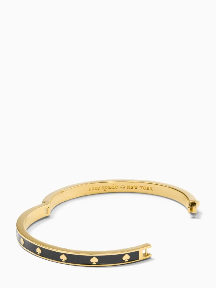 Spot The Spade Enamel Hinged Bangle | Kate Spade GB