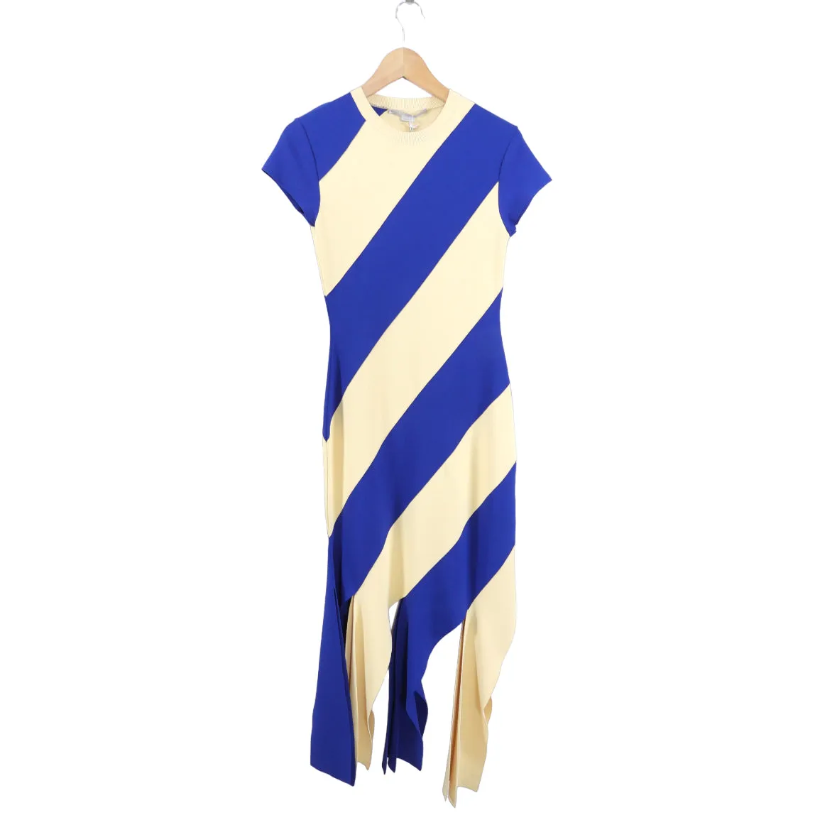 Stella McCartney Stripe Fringe Bandage Dress - 4