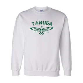 Tanuga White Crewneck Sweatshirt