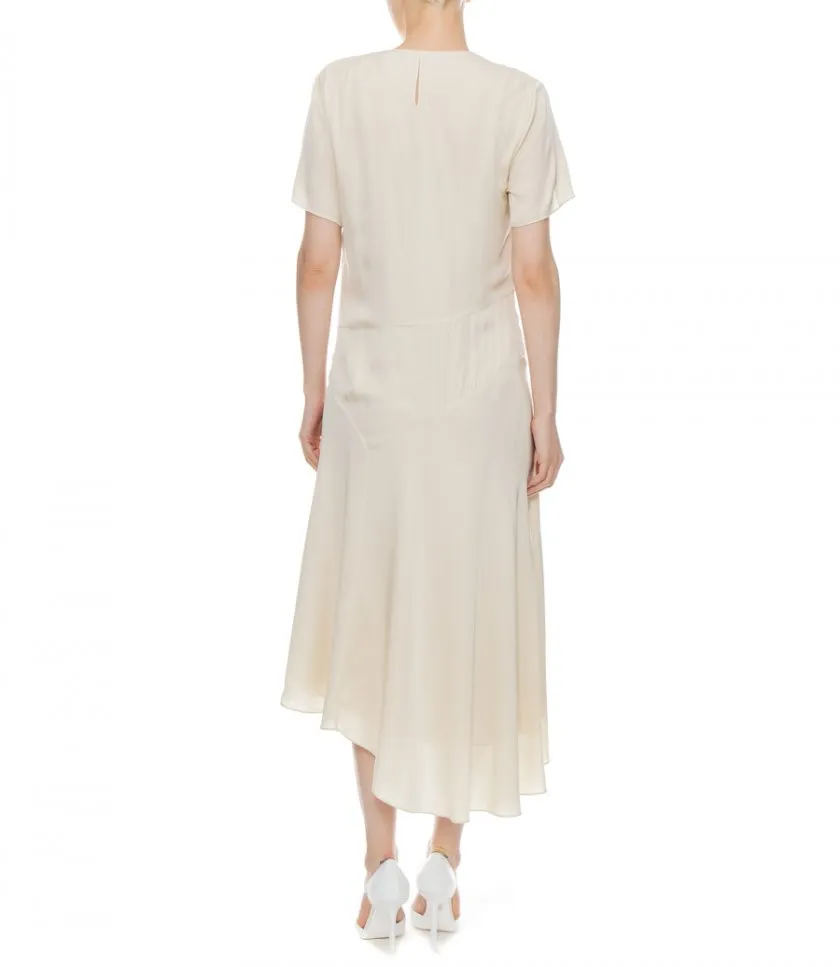 THEORYASYMETRICAL SEAM DRESS