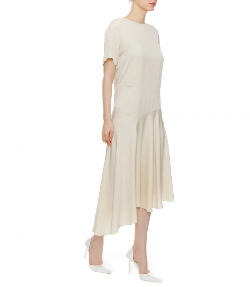 THEORYASYMETRICAL SEAM DRESS