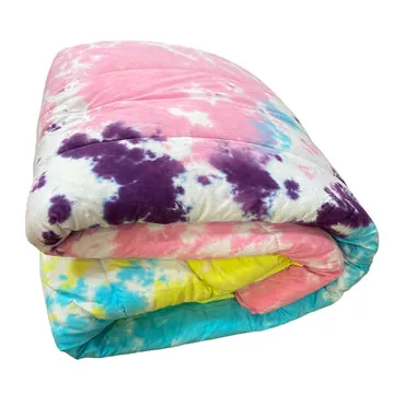 tie dye duvet w/ comforter