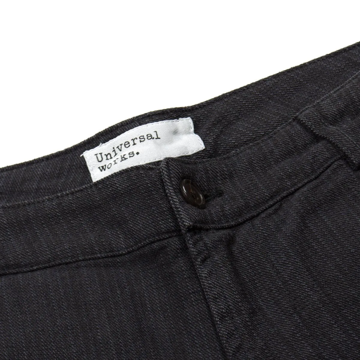 Universal Works - Aston Pant Antique Stripe - Charcoal