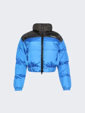 VETEMENTS   Cropped Puffer Jacket Blue 