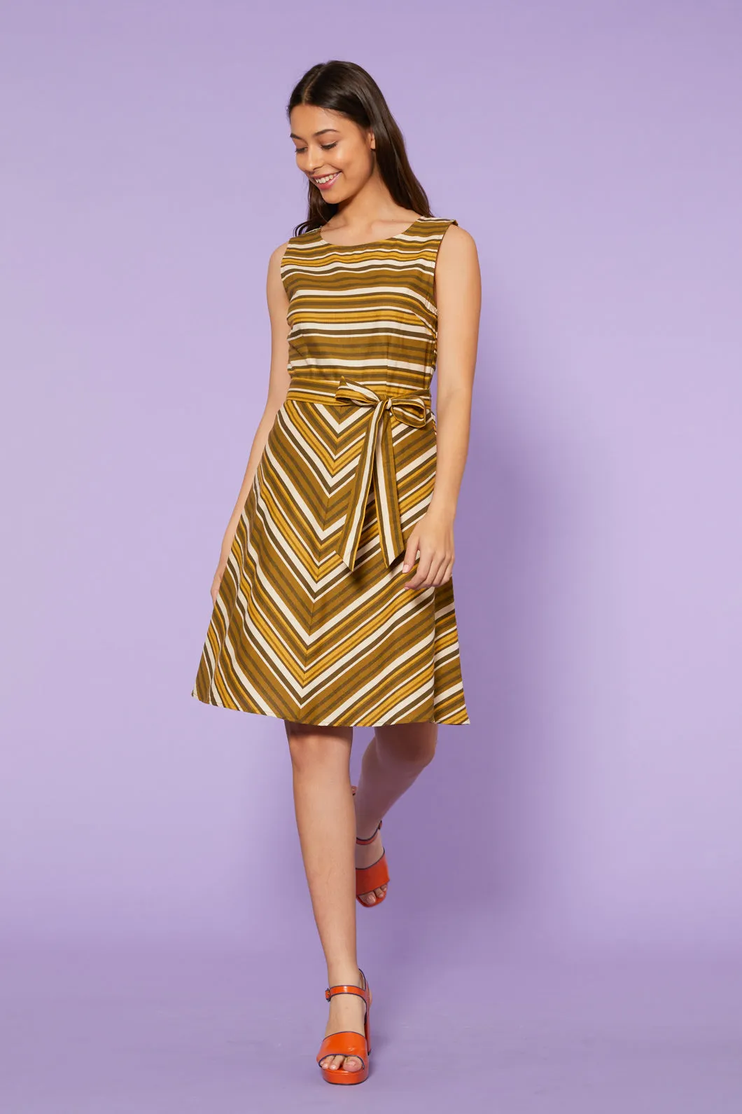 Winifred Stripe Dress