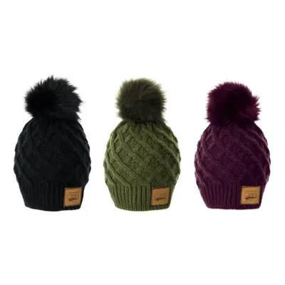 Women's DSG Outerwear Solid Pom Beanie