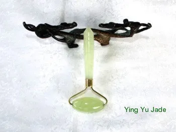 Ying Yu Jade Medium Jade Roller for Face, Body