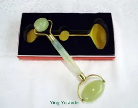 Ying Yu Jade Practitioner's Style Jade Roller (Roller-P-17)